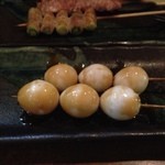 なごみや - 5本盛りが終わったところで、やはりうずら、なンである！  