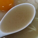 クモノウエ - のり玉ラーメン/スープ