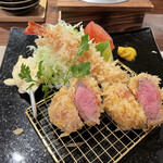 とんかつ 蒼樹 - 大海老ヒレカツ　2000円