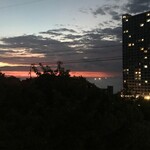 お部屋からの夕景