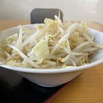 ラーメン もっけだの - ヤサイマシマシの追加ヤサイ（別皿）