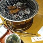 Shimbashi sumibiyaki kurogewagyu saidaihyakunijuukyushu tabehoudai yakiniku tenryuu - 