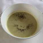 レストラン ルミエール - 軽井沢産の白菜スープ