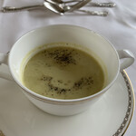 レストラン ルミエール - 軽井沢産の白菜スープ