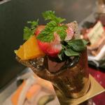 ワイン懐石 銀座 囃shiya - パフェ