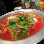 ワイン懐石 銀座 囃shiya - 完熟トマト鍋