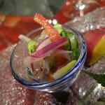 ワイン懐石 銀座 囃shiya - 前菜