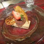 ワイン懐石 銀座 囃shiya - デザートプレート