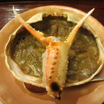 祇園 末友 - 間人蟹の蟹みそ焼