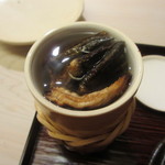 祇園 末友 - 河豚のヒレだらけ酒！