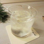 祇園 末友 - 芋焼酎ロック