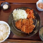 ごはん処 かつ庵 - 料理写真:チキンカツ定食