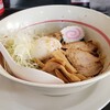 幸楽苑 - 卵が入った醤油まぜめん