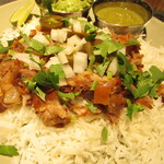 ポーク ベリー キャンティーン - 豚肉（カルニタス）・バスマティライス・ハラペーニョ