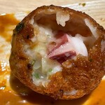 おおがまや - タコ焼き中身