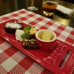 ビストロ デ トロワ - デザートも嬉しいちょこっとがたくさん～♪