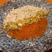 澄まし処 お料理 ふくぼく - いくらしらすご飯