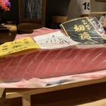 鮨 行天 - シビマグロ　111.2kg　腹上　塩釜　延縄漁　やま幸