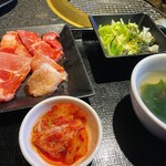 Jukuseiyakiniku itiban - 日替りボリュームランチ