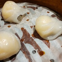 全聚徳 銀座店 - 海老蒸し餃子。文句なし美味！