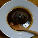 梨門邸 - ハンバーグ