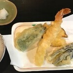 芳香庵 みのる - 海老野菜天