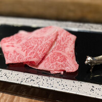 鉄板焼きWAGYU LIVERARY - 和牛サーロインのしゃぶしゃぶ