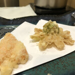 天麩羅 やぎ - 蕗の薹　雪解けの匂いとか空気感とか光とか思い出しちゃいました