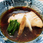 松輪 - 本日いただいた”黒魚”（”アブラボウズ”）の煮付　1,820円