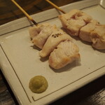 Sumibiyakitori Tokiwaya - ささみレア焼き（わさび）