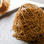 栗座 - ほうじ茶モンブラン