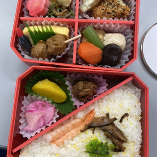 ○瓢箪 幕の内弁当箱○5客 松花堂お弁当箱／瓢箪柄｜