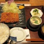 Tonkatsu Wakou - ひれかつ御飯＋茶碗蒸し