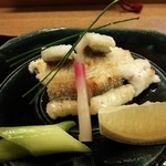 味心 すず木 - 活〆穴子塩焼き(^o^)