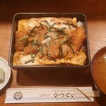 とんかつ かつせい - かつ重（大盛）