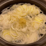 ひさご寿し - マブナのしゃぶしゃぶ