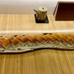 ひさご寿し - ビワマスの棒寿し