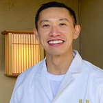 菊鮨 - ご主人の瀬口さんは相変わらず清々しい出で立ちの好青年。失礼、今や福岡鮨の重鎮のお一人ですから、貫禄がついたような・・・♫