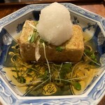 広島牡蠣の揚げ出し豆腐