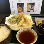天ぷら なが田 - 天ぷら定食