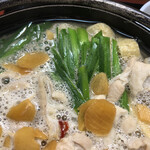 おふくろ亭 - 2022/01/31
      ホル鍋定食 ニンニク 大飯 500円
      チキンカツ 3個 100円