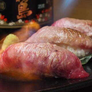 [Great for photos] Grilled meat Sushi