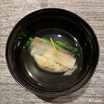 丸新 - 蟹真薯と和蘭芥子の椀物