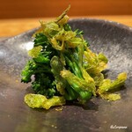 丸新 - ｽﾃｨｯｸﾌﾟﾛｯｺﾘｰに菜花のﾁｯﾌﾟｽ