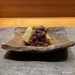 丸新 - 焙じ茶のｼﾞｪﾗｰﾄ､無花果､小豆