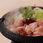 The ultimate Sukiyaki where you can enjoy the whole Daisen chicken directly from the farm