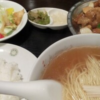 味の中華 羽衣 銀座本店 - Bランチ+200円の麺付＝1200円
