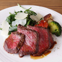 黒毛和牛のステーキ