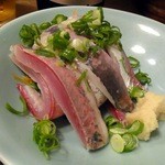 主税寿司 - 光り物の盛り合わせ