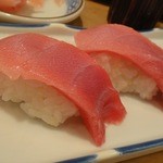 主税寿司 - まぐろ握り
